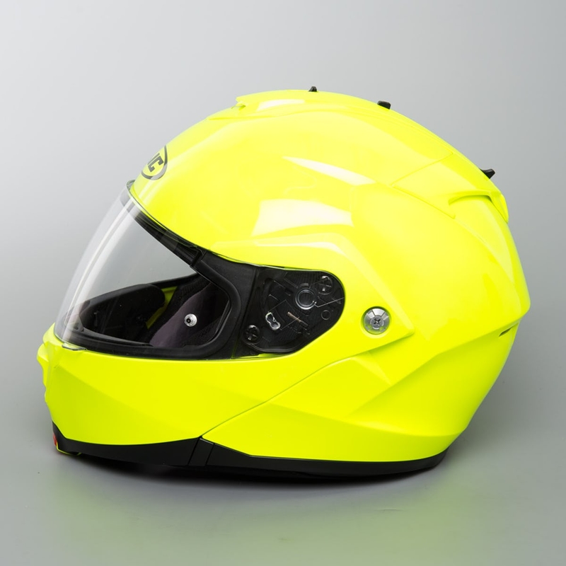 Odklápacia prilba na motocykel HJC IS-MAX II fluorescenčno zelená