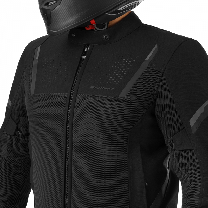 Bunda na motorku Shima Rush 3.0 Air čierna