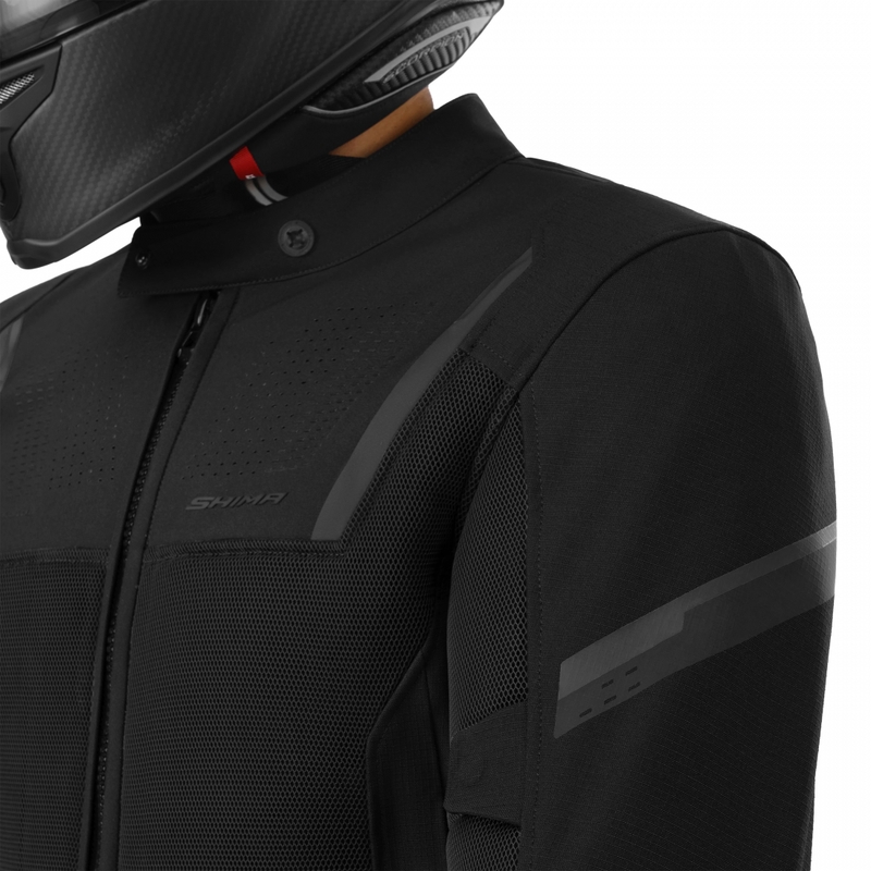 Bunda na motorku Shima Rush 3.0 Air čierna