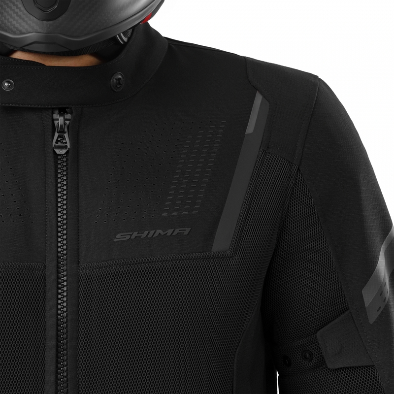Bunda na motorku Shima Rush 3.0 Air čierna