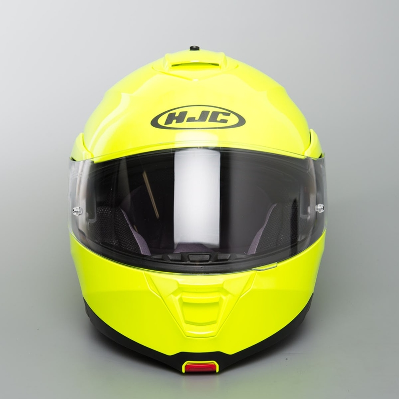 Odklápacia prilba na motocykel HJC IS-MAX II fluorescenčno zelená