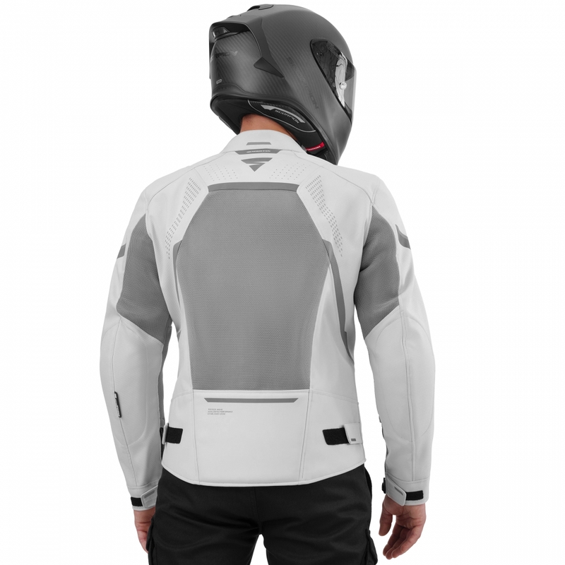 Bunda na motorku Shima Rush 3.0 Air sivá