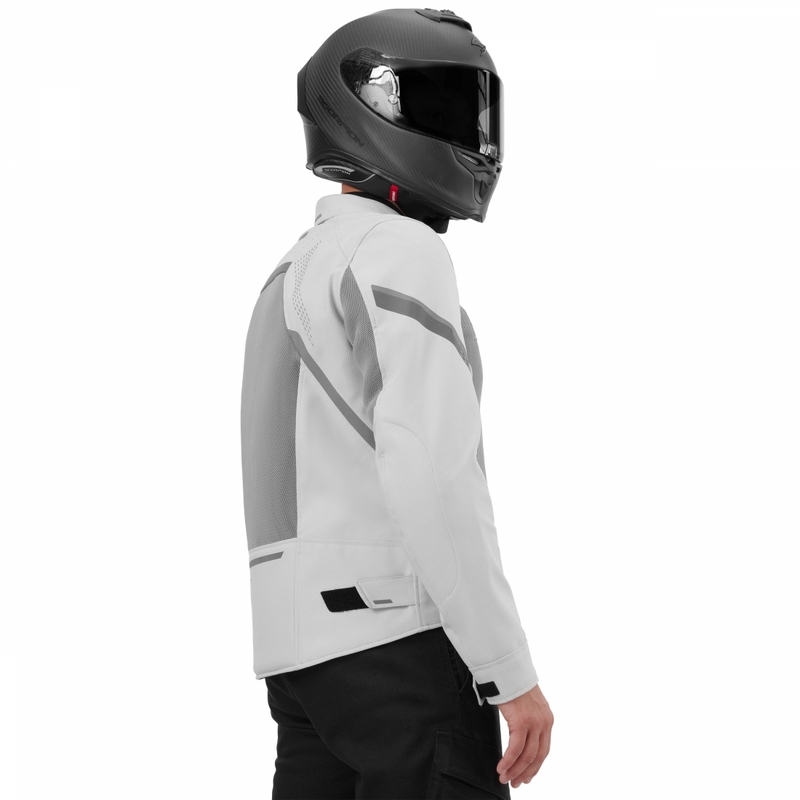 Bunda na motorku Shima Rush 3.0 Air sivá