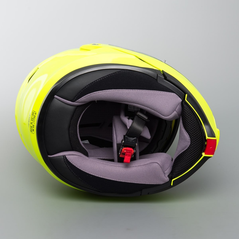 Odklápacia prilba na motocykel HJC IS-MAX II fluorescenčno zelená
