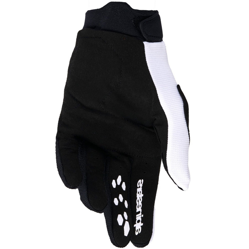 Dámske motokrosové rukavice Alpinestars Stella Full Bore V2 bielo-fluorescenčno ružovo-čierne