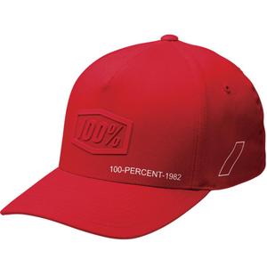 Detská šiltovka 100 % Shadow Snapback červená