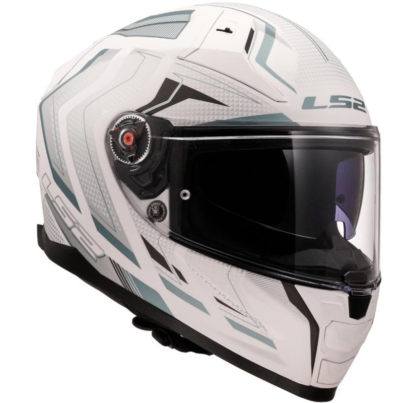 Integrálna helma na motorku LS2 FF811 Vector II Alizer matná biela