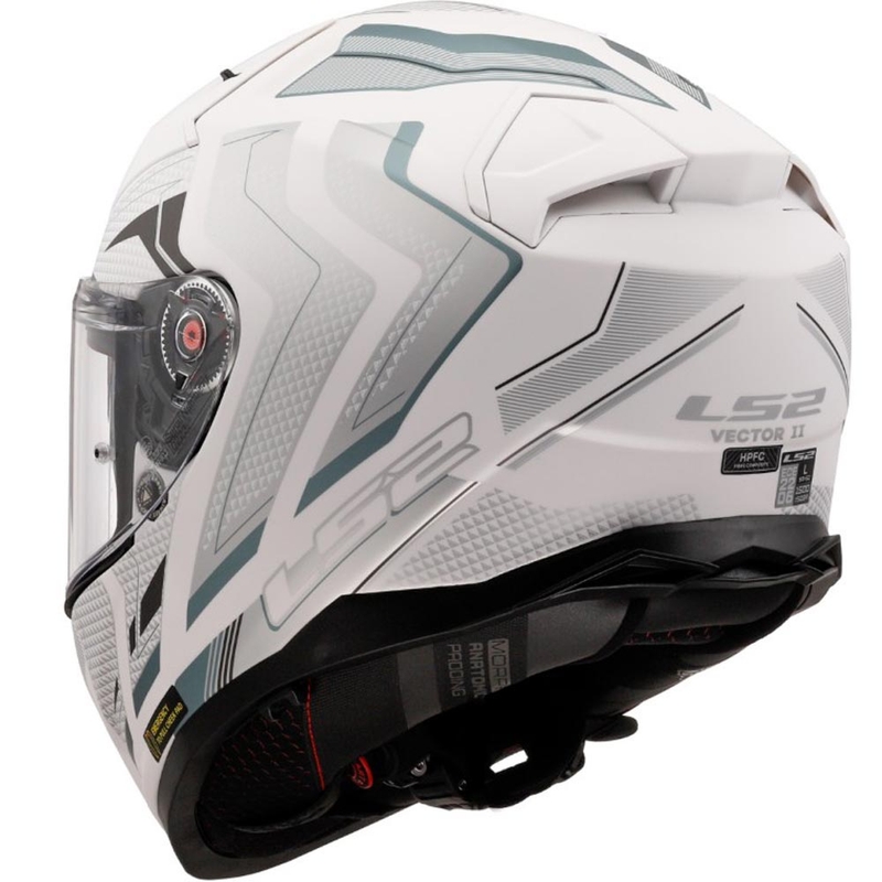Integrálna helma na motorku LS2 FF811 Vector II Alizer matná biela