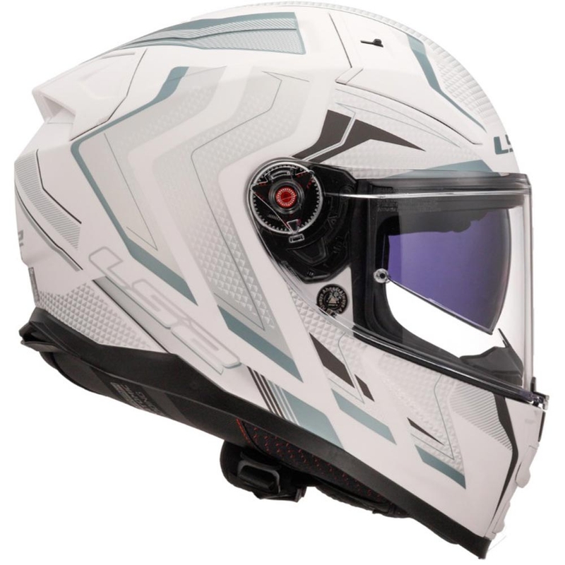 Integrálna helma na motorku LS2 FF811 Vector II Alizer matná biela