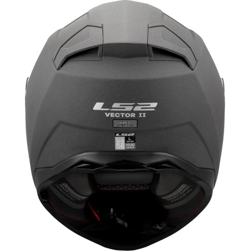 Integrálna helma na motorku LS2 FF811 Vector II Solid concrete šedá
