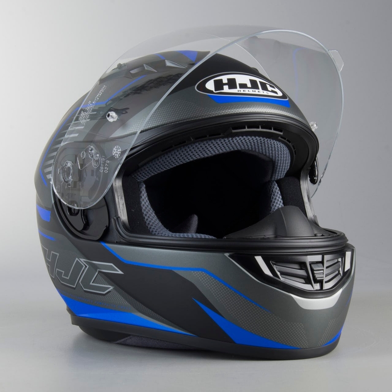 Integrálna prilba na motocykel HJC CS-15 Trion MC2SF sivo-modrá