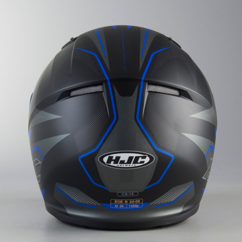Integrálna prilba na motocykel HJC CS-15 Trion MC2SF sivo-modrá