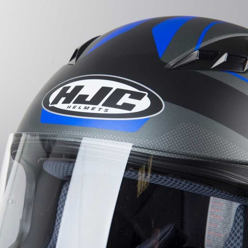 Integrálna prilba na motocykel HJC CS-15 Trion MC2SF sivo-modrá