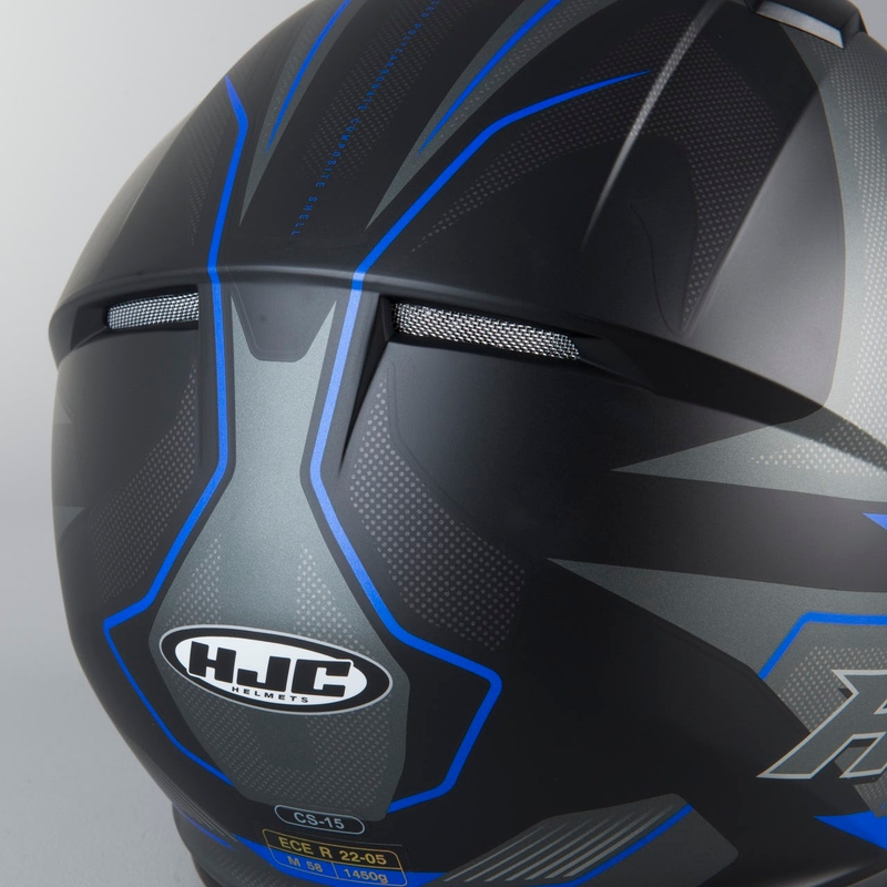 Integrálna prilba na motocykel HJC CS-15 Trion MC2SF sivo-modrá