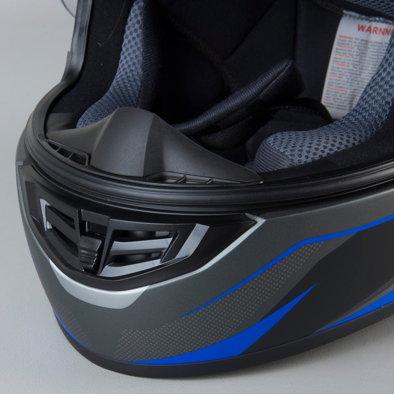 Integrálna prilba na motocykel HJC CS-15 Trion MC2SF sivo-modrá