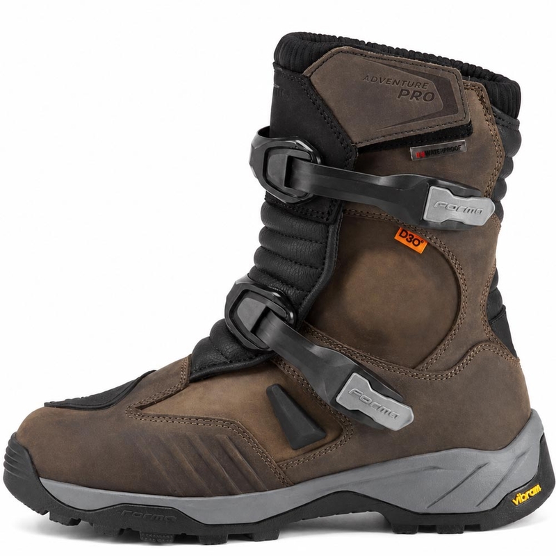 Topánky na motorku Forma Adventure PRO Low hnedé