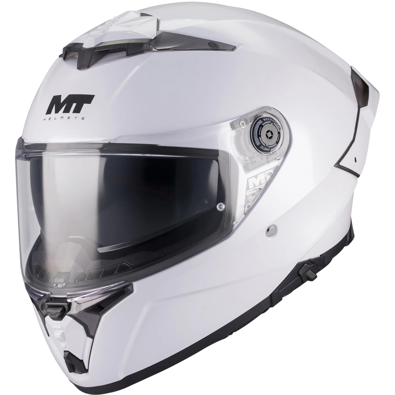 Integrálna helma na motorku MT Thunder 4 R Pure A0 biela