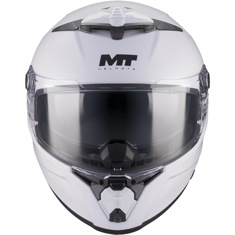 Integrálna helma na motorku MT Thunder 4 R Pure A0 biela