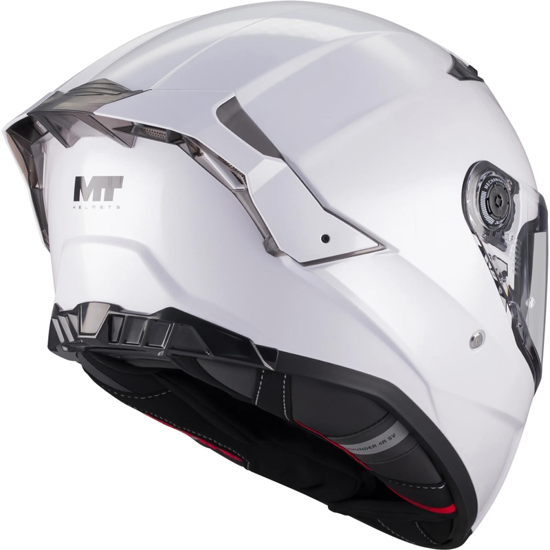 Integrálna helma na motorku MT Thunder 4 R Pure A0 biela
