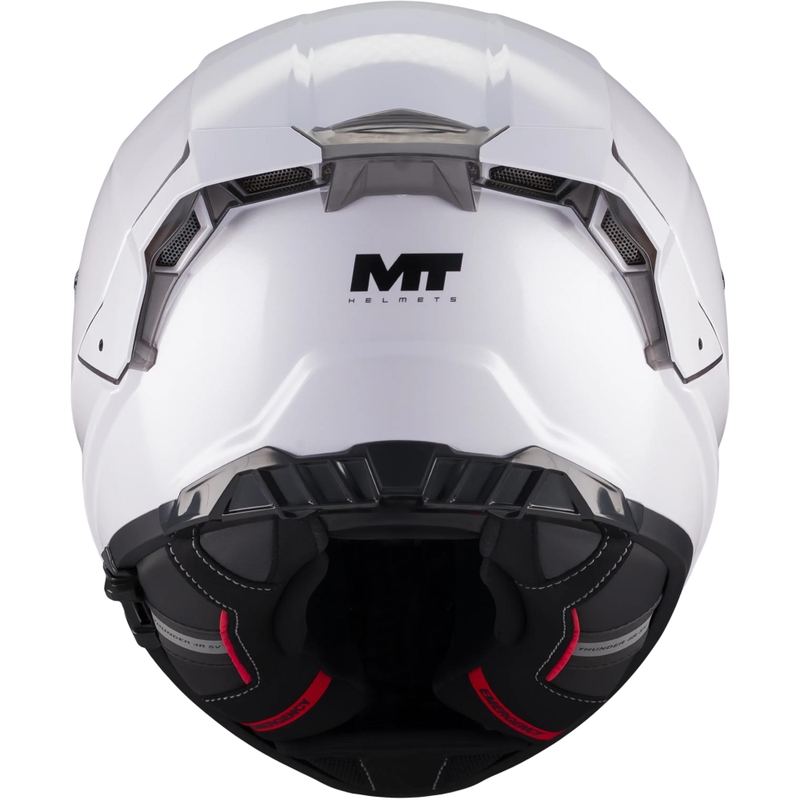Integrálna helma na motorku MT Thunder 4 R Pure A0 biela
