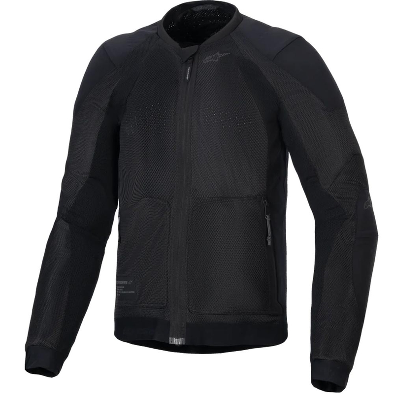 Bunda na motocykel Alpinestars TROOP-AIR PRO čierno-čierna