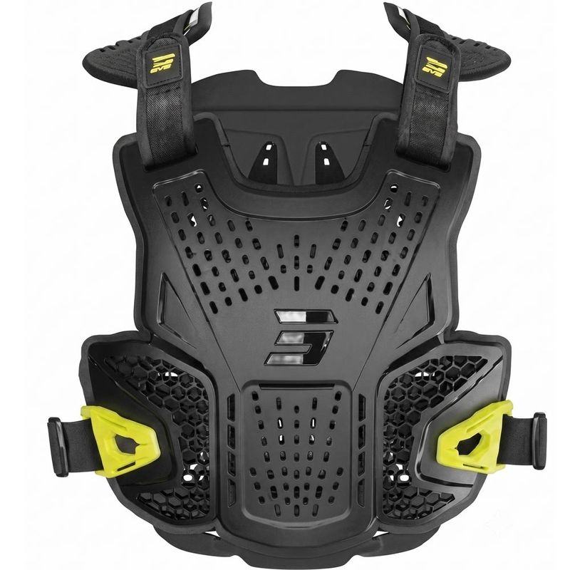 Chránič hrudníka Shot Airflow EVO čierny