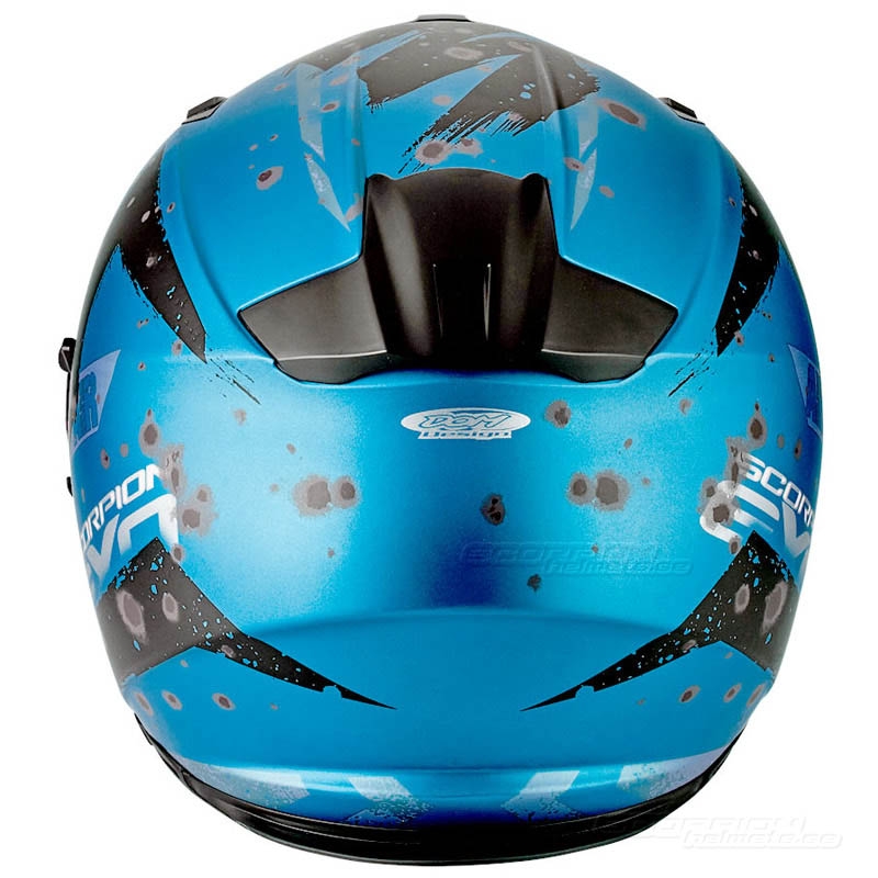 Integrálna prilba na motorku Scorpion EXO-510 Air Marcus modrá matná-čierna