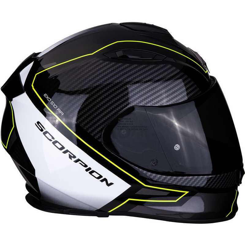Integrálna prilba Scorpion EXO-510 Air Frame čierno-bielo-fluorescenčno žltá výpredaj
