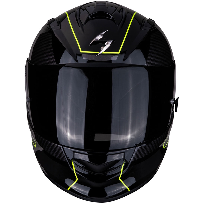 Integrálna prilba Scorpion EXO-510 Air Frame čierno-bielo-fluorescenčno žltá výpredaj