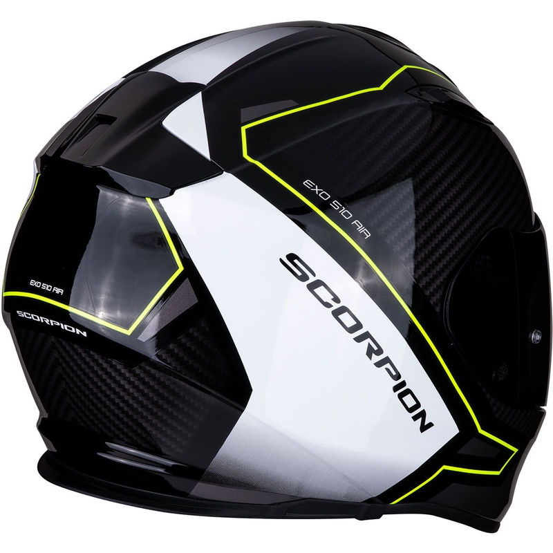 Integrálna prilba Scorpion EXO-510 Air Frame čierno-bielo-fluorescenčno žltá výpredaj