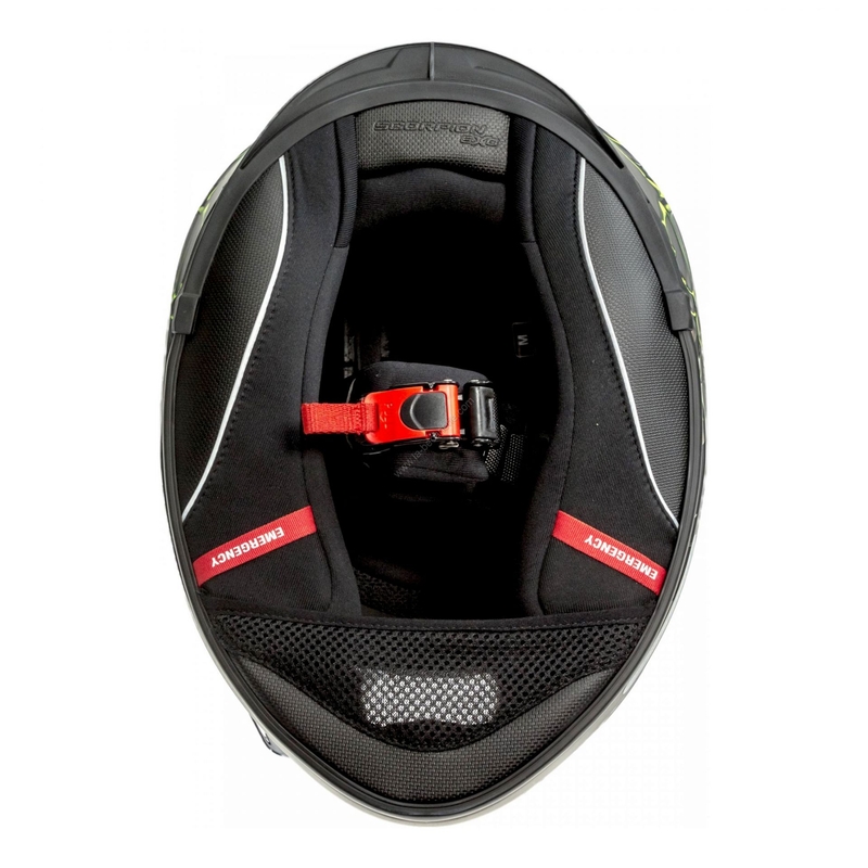 Integrálna prilba Scorpion EXO-510 Air Likid titánovo-fluorescenčno žltá výpredaj