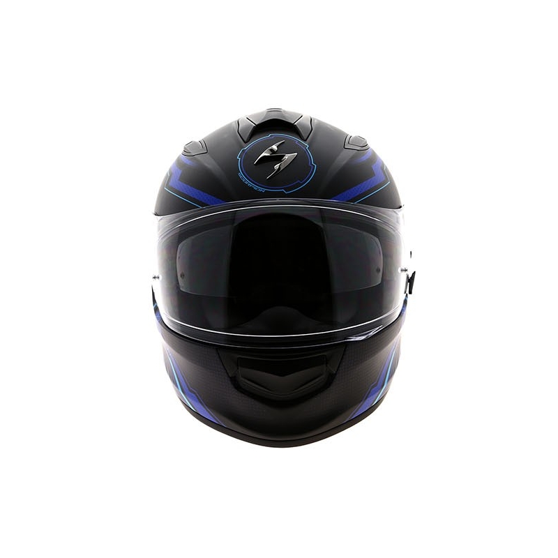 Integrálna prilba na motorku Scorpion EXO-510 Air Sync čierna matná-modrá výpredaj