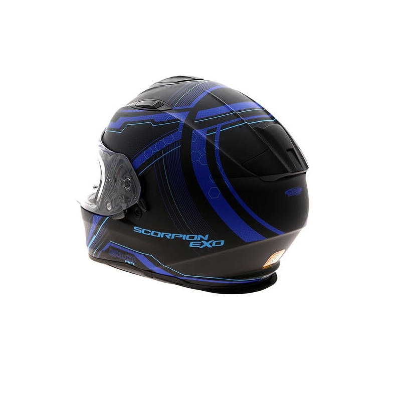 Integrálna prilba na motorku Scorpion EXO-510 Air Sync čierna matná-modrá výpredaj
