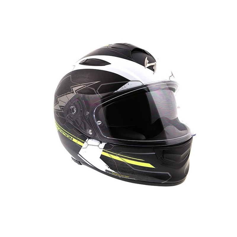 Integrálna prilba Scorpion EXO-510 Air Cross čierno-bielo-fluorescenčno-žltá výpredaj