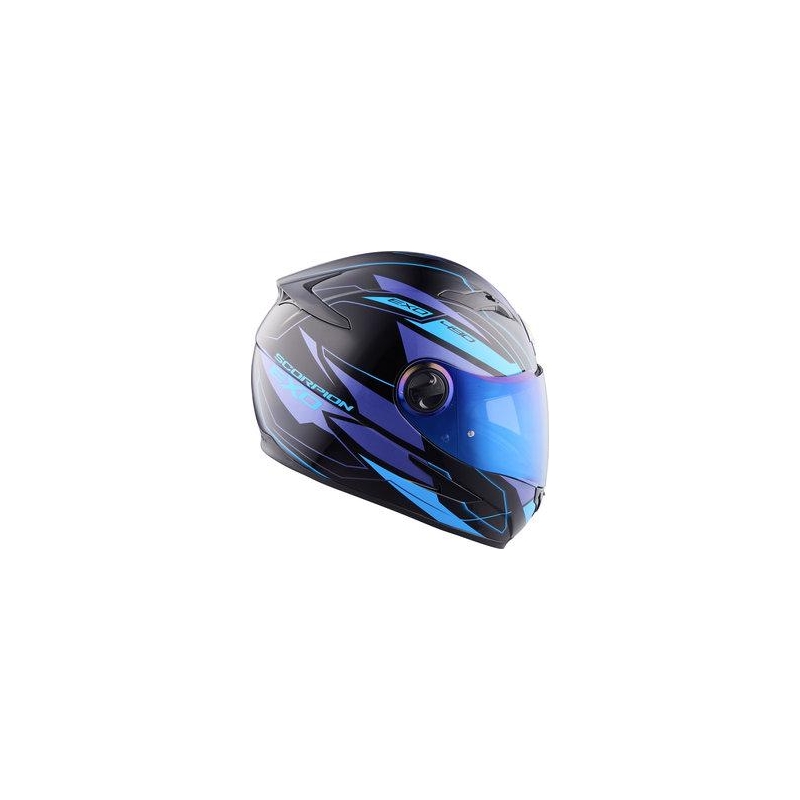 Integrálna prilba Scorpion EXO-490 Nova čierno-modrá výpredaj