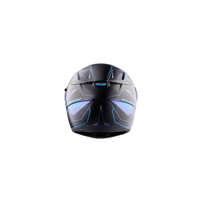 Integrálna prilba Scorpion EXO-490 Nova čierno-modrá výpredaj