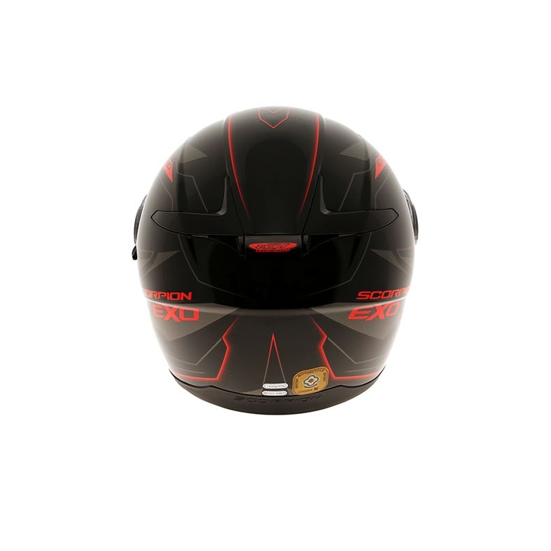 Integrálna prilba Scorpion EXO-490 Nova čierno-červená