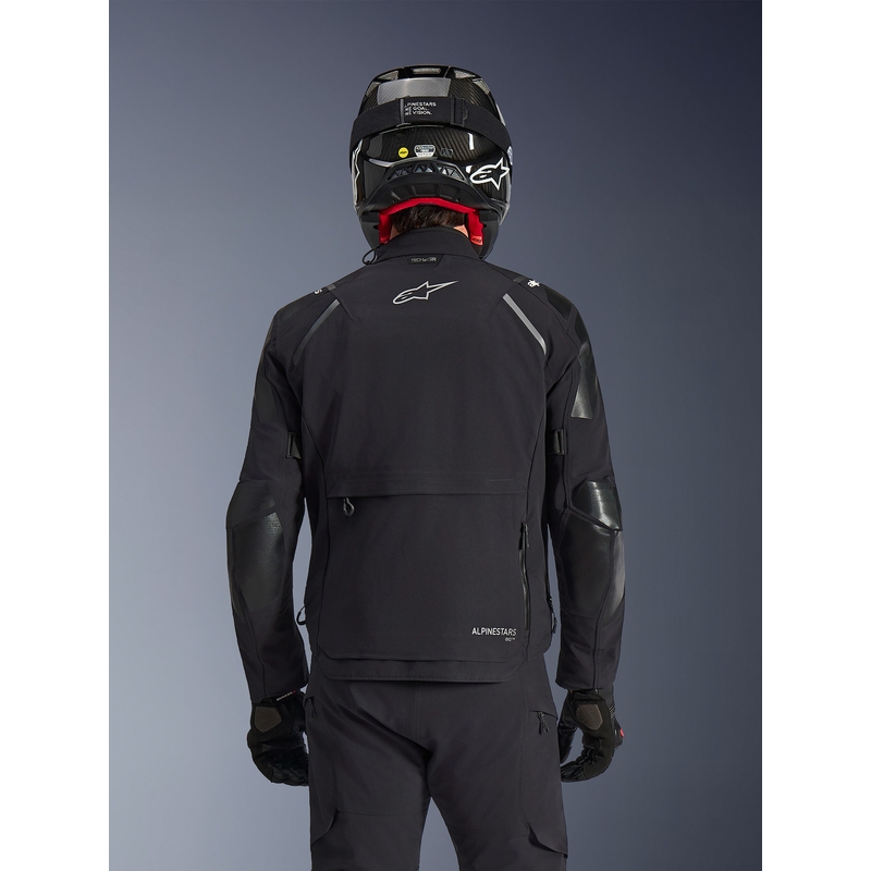 Bunda na motorku Alpinestars Andes PRO Drystar XF čierno-tmavo šedá