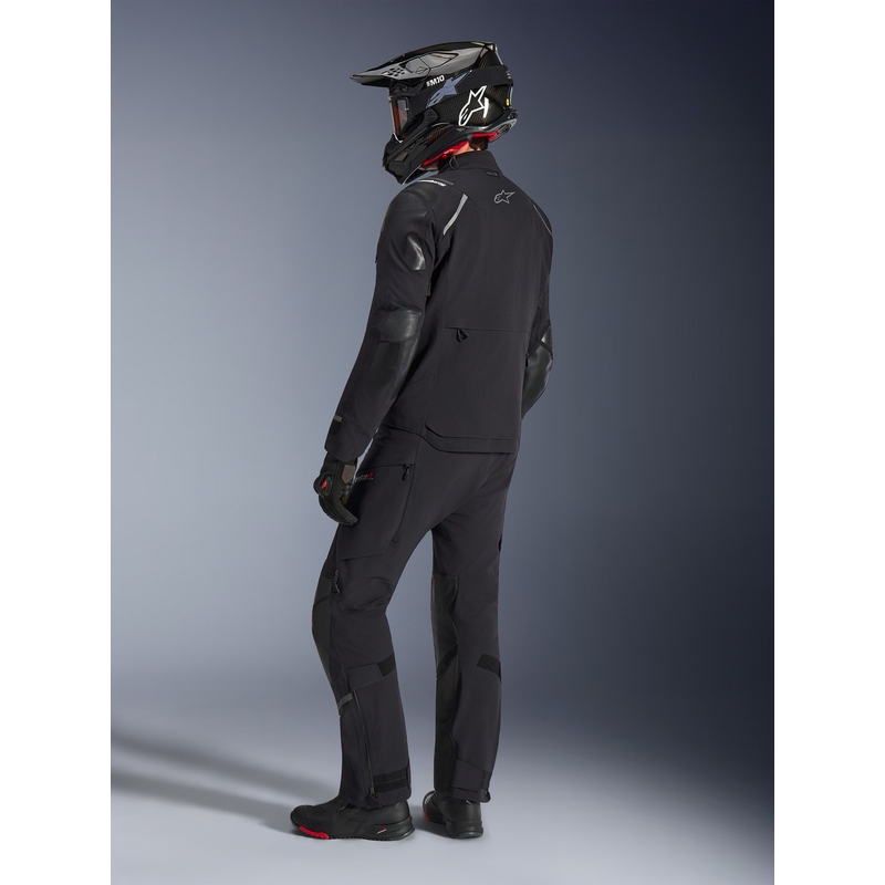Bunda na motorku Alpinestars Andes PRO Drystar XF čierno-tmavo šedá