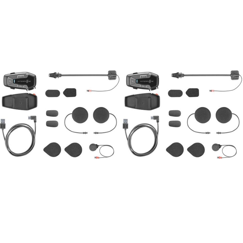 Bluetooth interkom Interphone U-COM6R - Twin Pack