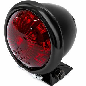 Zadné svetlo na motorku Highsider Smart Bates Style LED čierno-chrómované