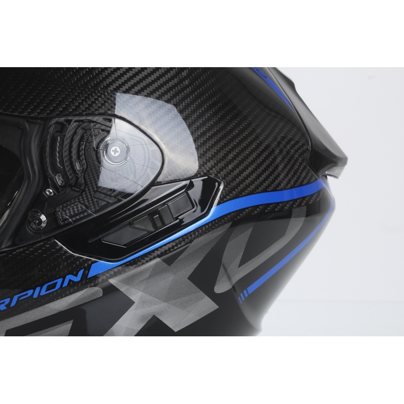 Integrálna prilba Scorpion EXO-1400 Carbon Air Grand čierno-modrá