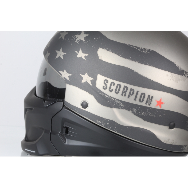 Prilba Scorpion EXO-COMBAT Rookie čierno-titánová výpredaj