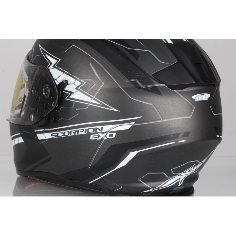 Integrálna prilba Scorpion EXO-510 Air Cross čierno-šedo-biela výpredaj