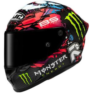 Integrálna helma na motorku HJC RPHA 1 V2 Carbon Funky Diablo MC8 čierno-viacfarebná