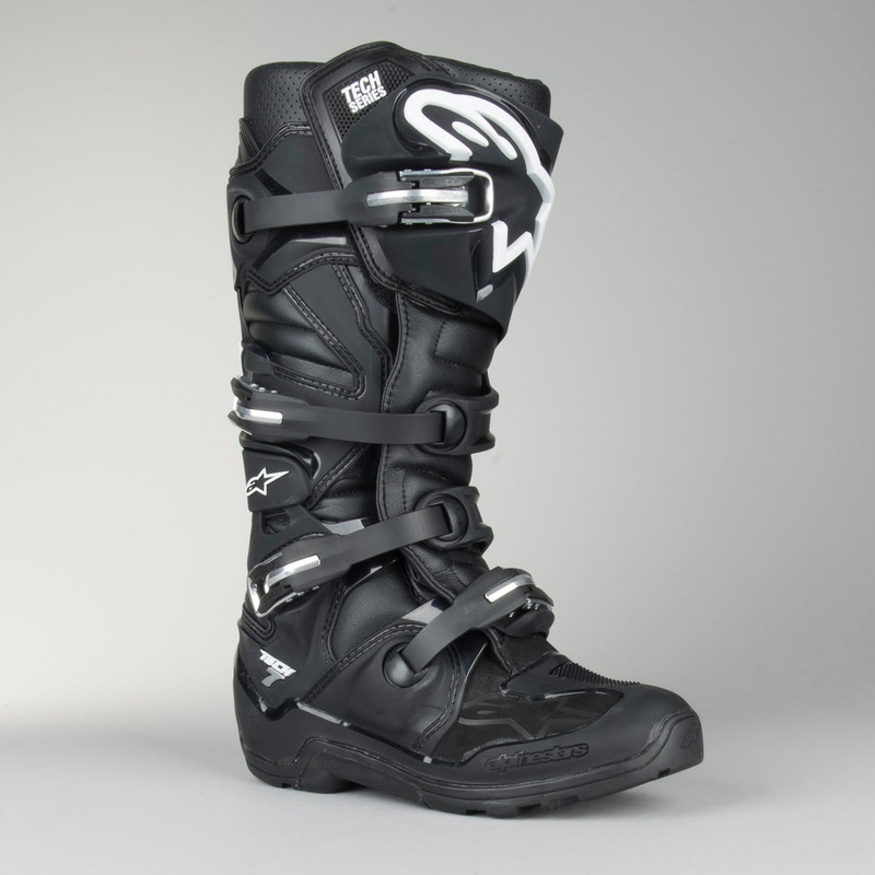 Vysoké čižmy na motocykel Alpinestars Tech 7 čierne