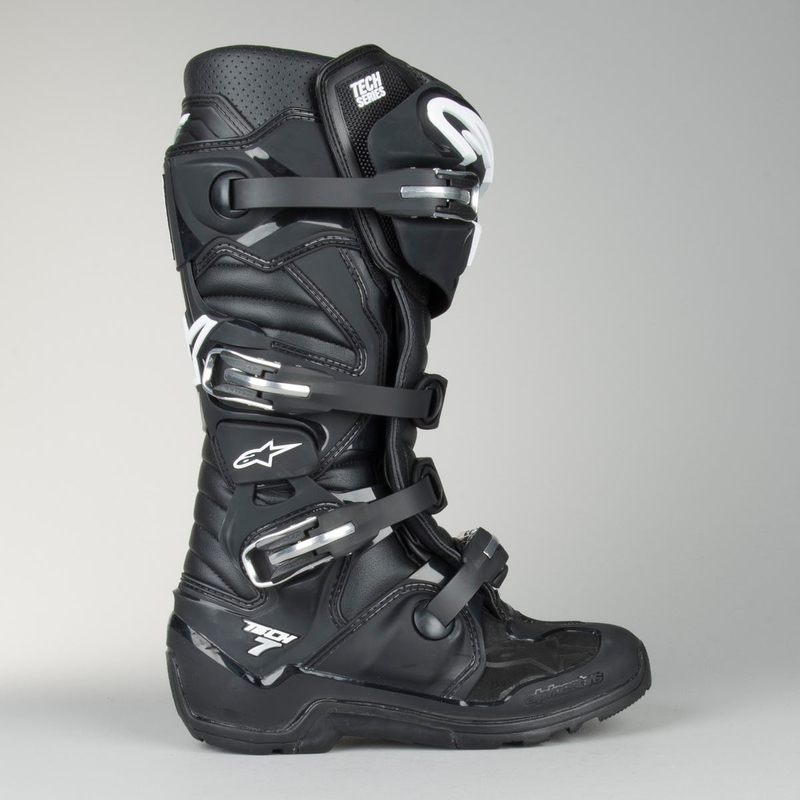 Vysoké čižmy na motocykel Alpinestars Tech 7 čierne