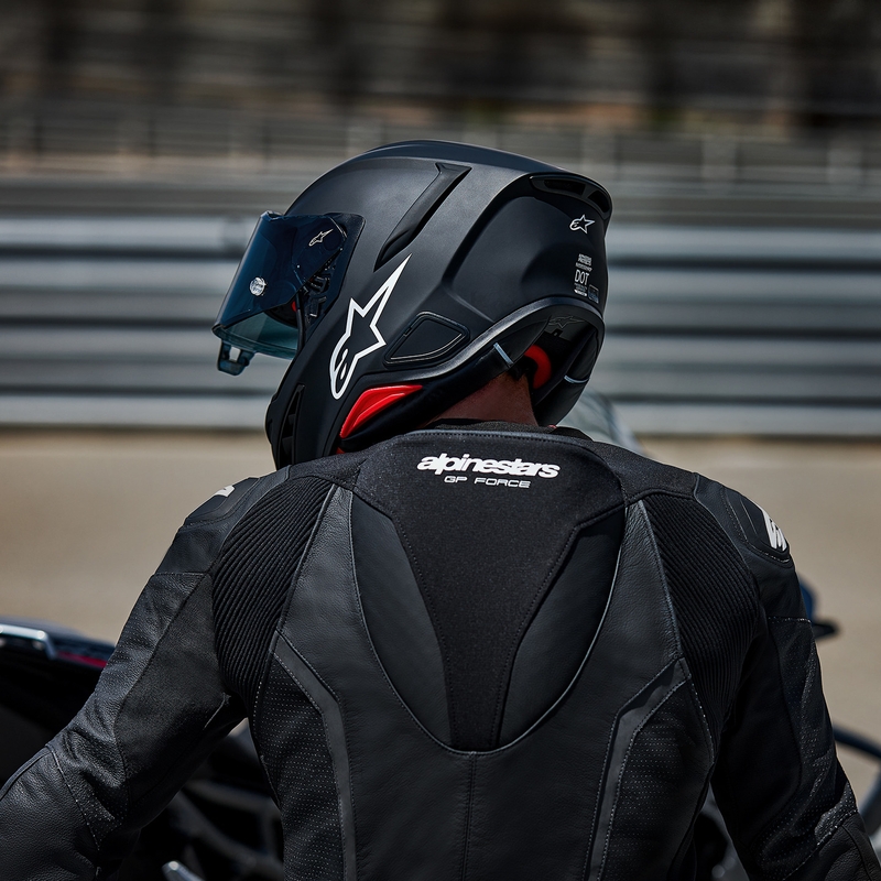Integrálna helma na motorku Alpinestars S-R7 Solid matná čierna