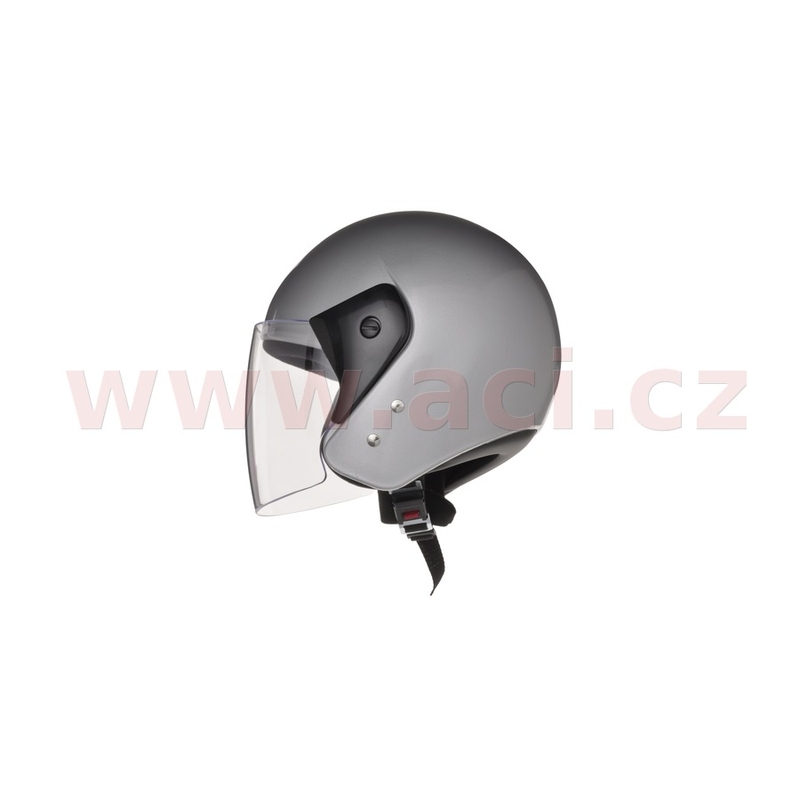 Otvorená prilba na motocykel ZED C23 strieborná