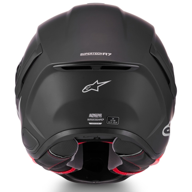 Integrálna helma na motorku Alpinestars S-R7 Solid matná čierna